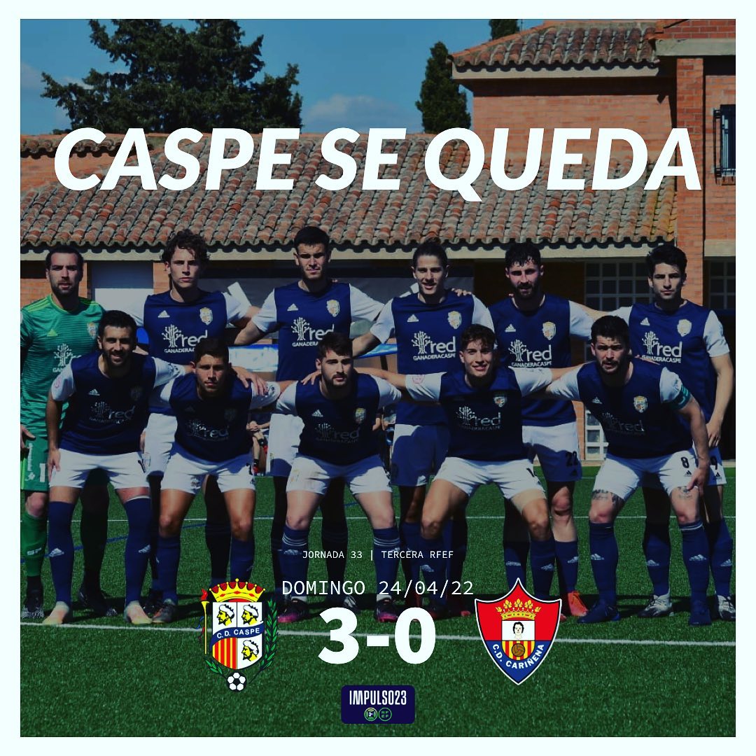 Enhorabuena al Club Deportivo Caspe | Bienvenidos a la página oficial del  Ayuntamiento de Caspe